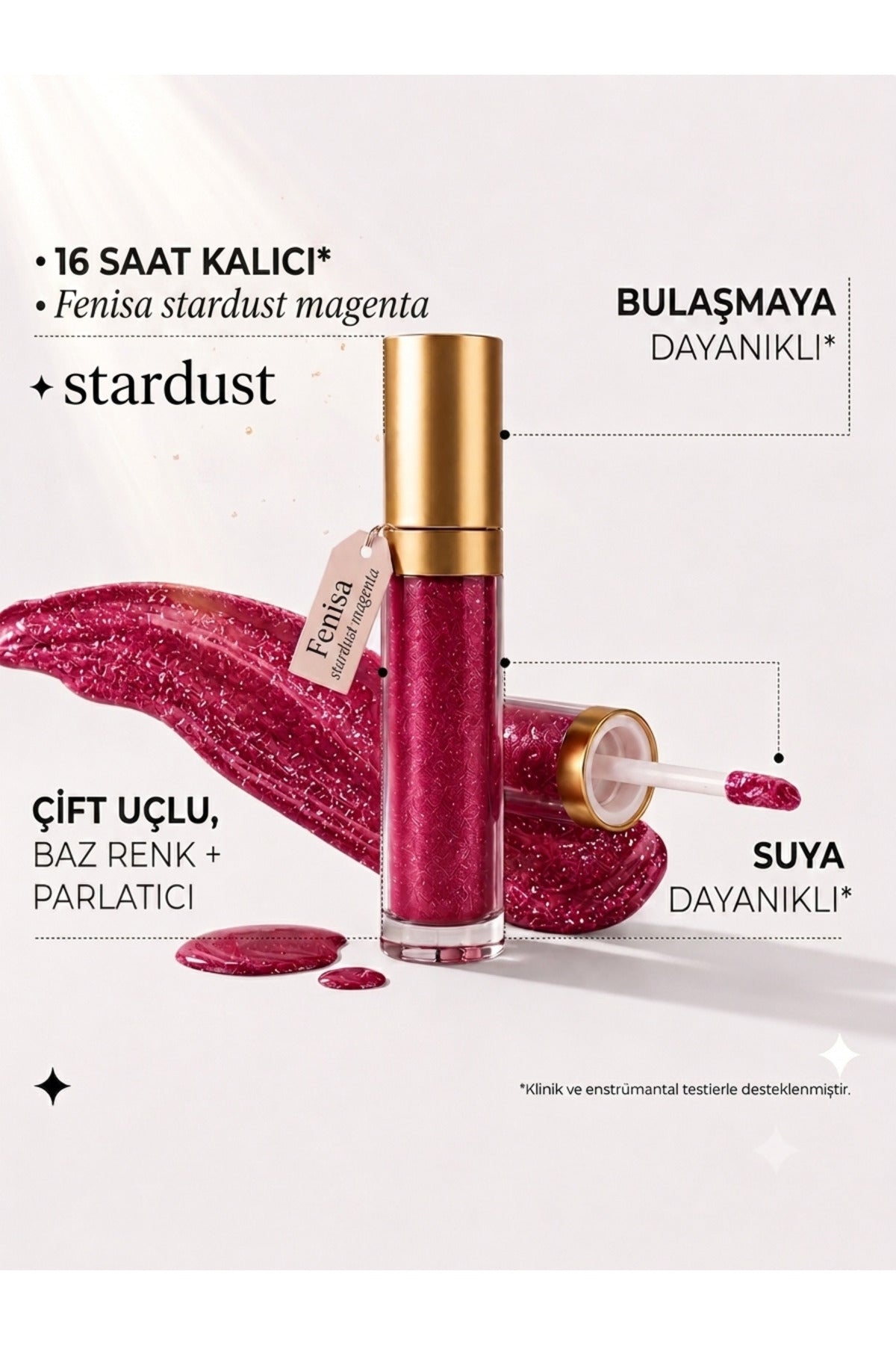 Unlimited Beauty Likit Ruj - Stardust Magenta ürün görseli