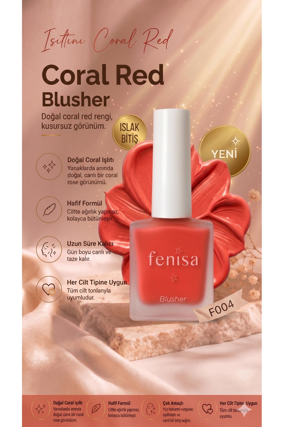 Likit Allık Coral Red ürün görseli 3