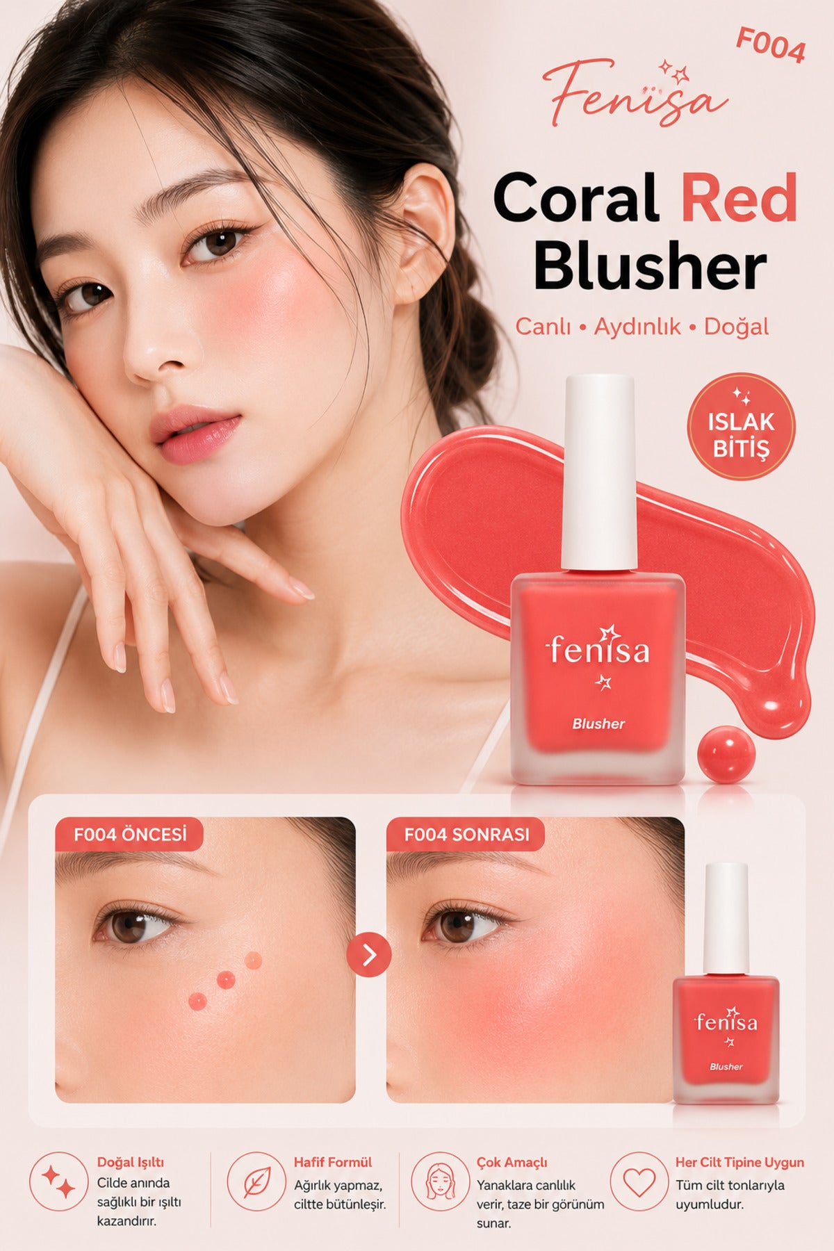 Likit Allık Coral Red ürün görseli 2