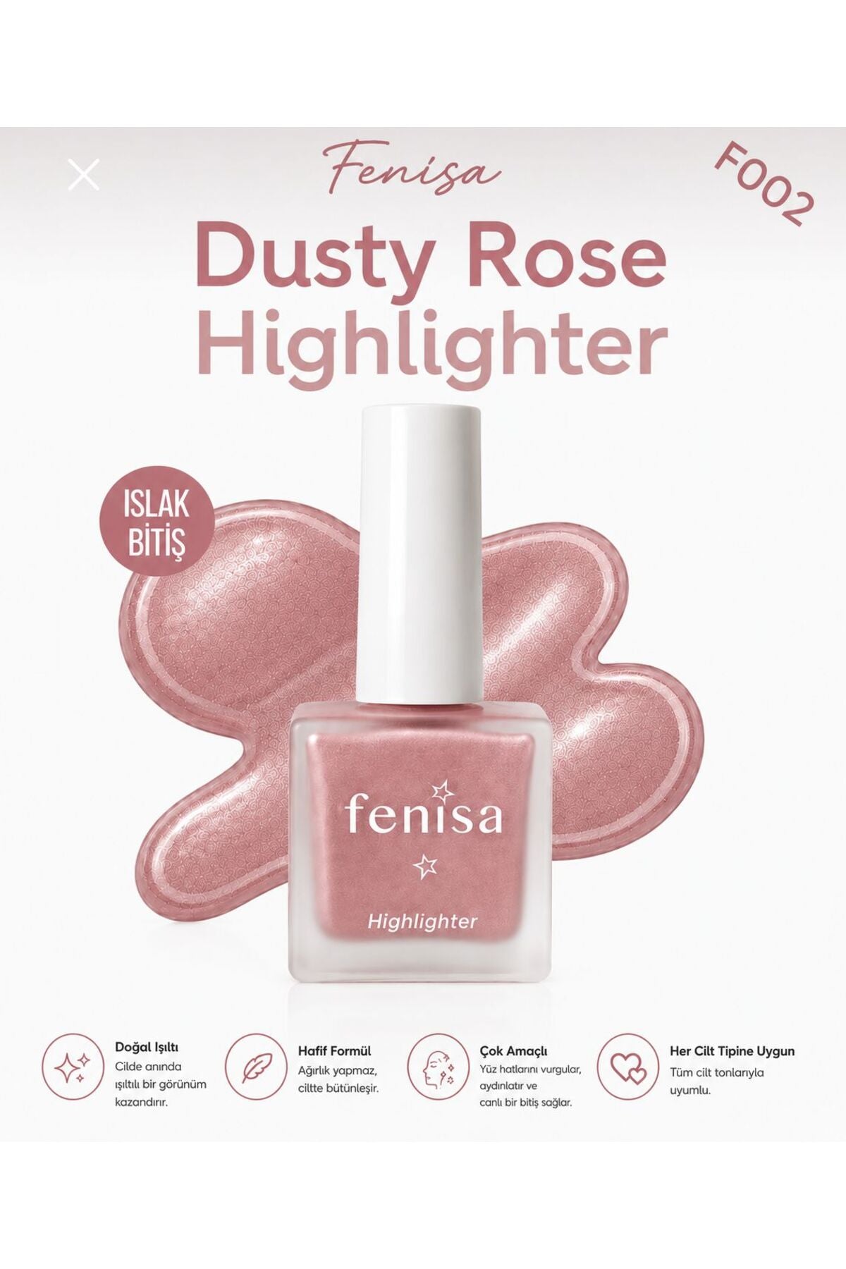 Likit Aydınlatıcı - Dusty Rose ürün görseli