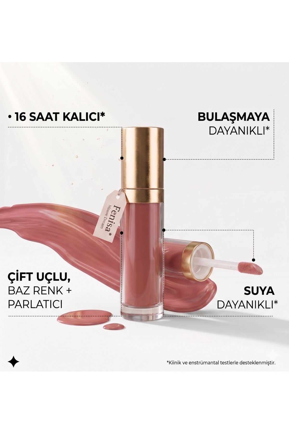 Unlimited Beauty Likit Ruj - Mauve / Warm rose Gül Kurusu ürün görseli