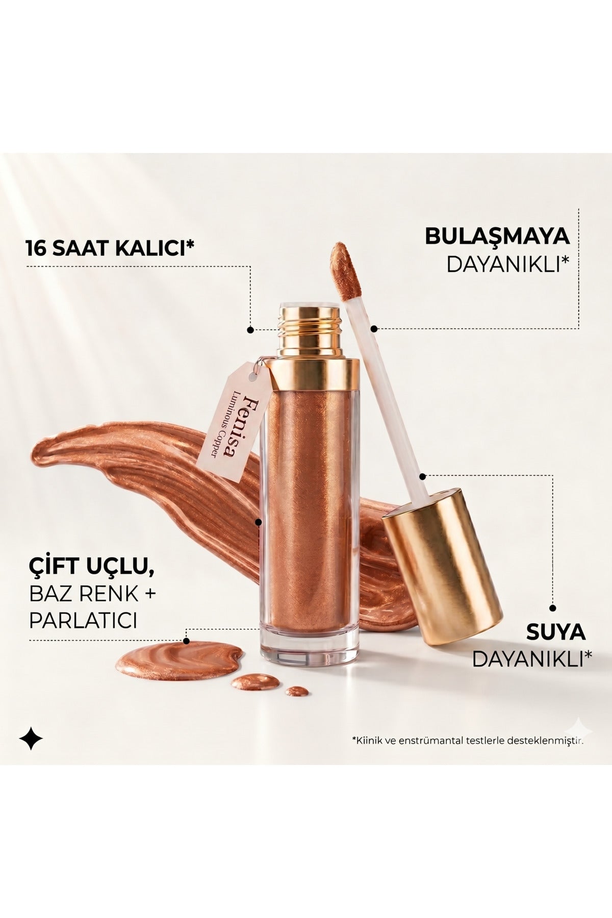 Unlimited Beauty Likit Ruj - Luminous Copper ürün görseli