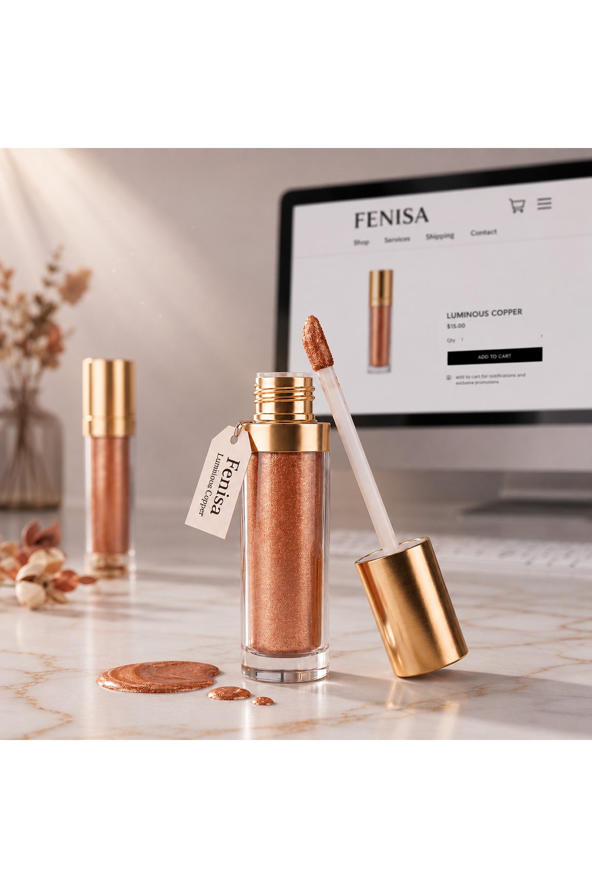 Unlimited Beauty Likit Ruj Luminous Copper ürün görseli 2
