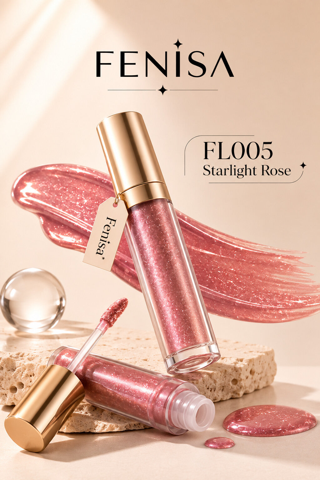 Fenisa Unlimited Beauty Likit Ruj – FL005 Starlight Rose