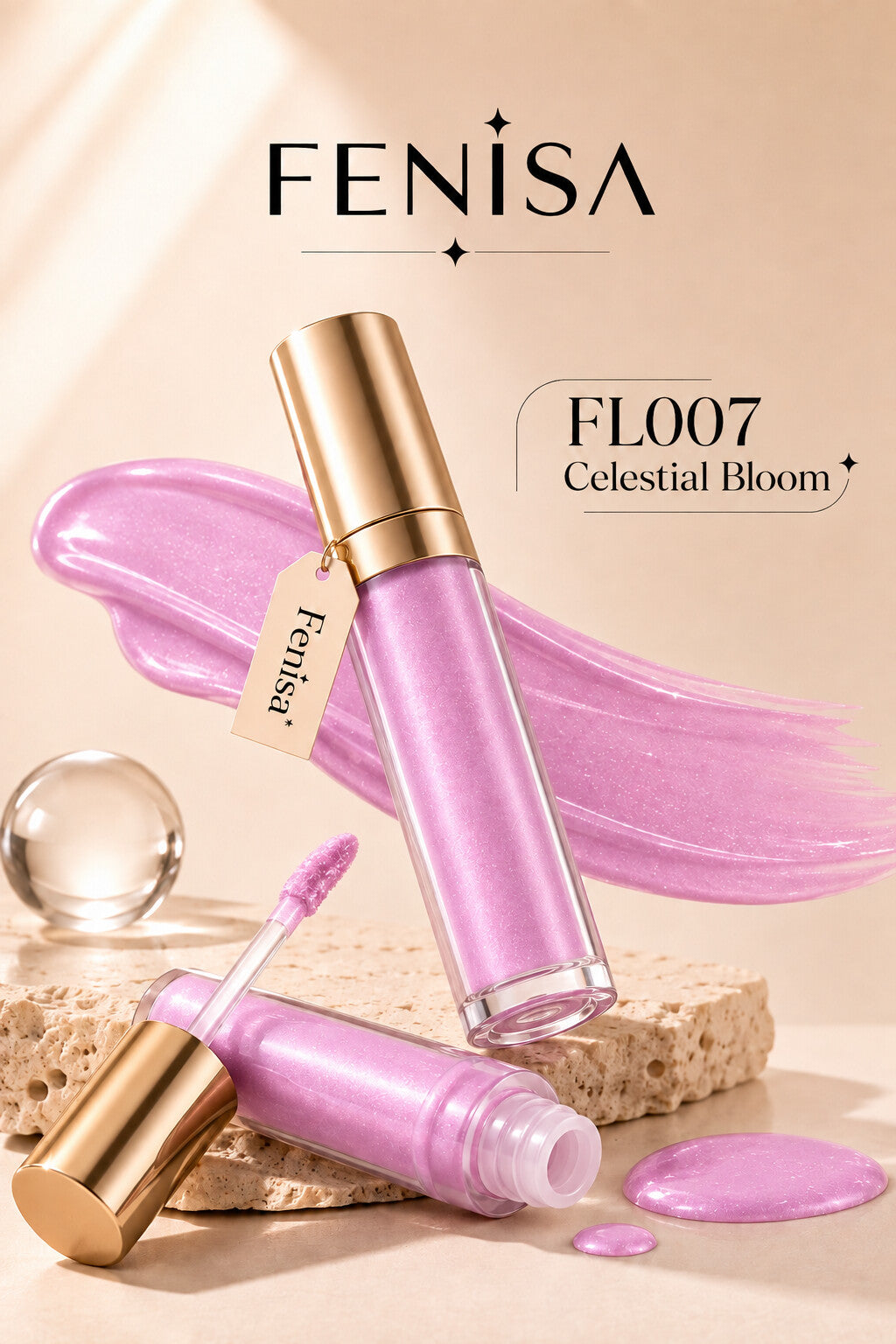 Fenisa Unlimited Beauty Likit Ruj – FL007 Celestial Bloom